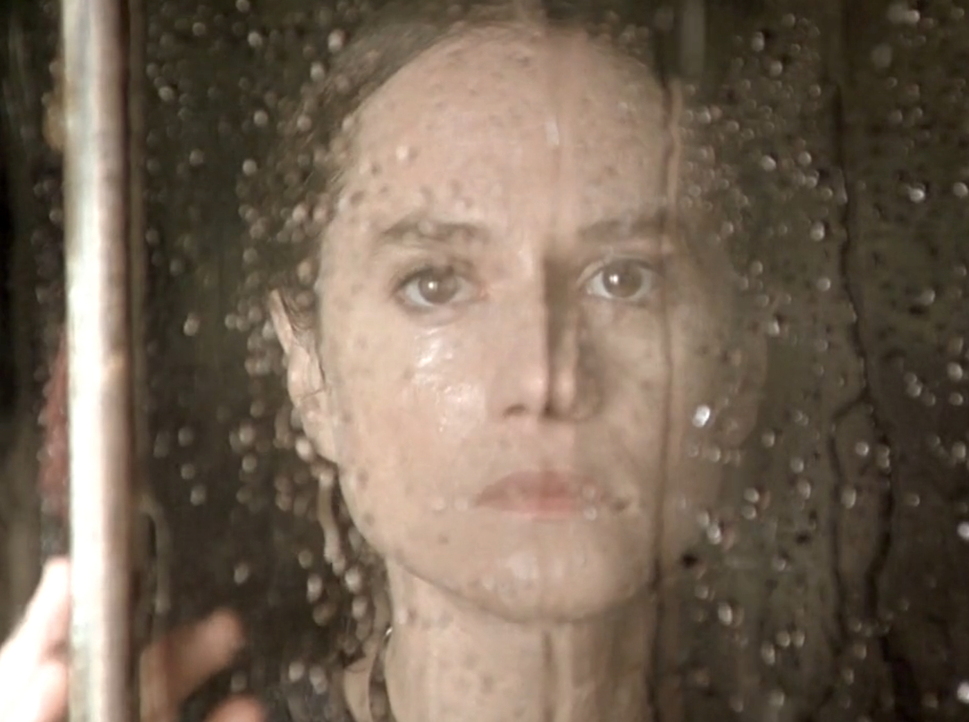 Que regarde Ada (Holly Hunter) par la fenêtre?