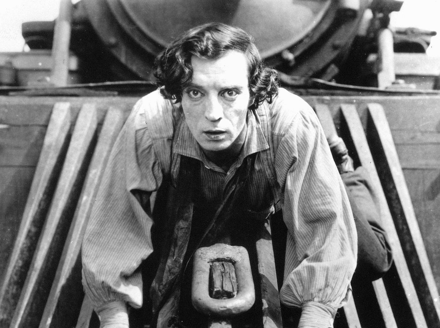 Mais que regarde fixement Buster Keaton?