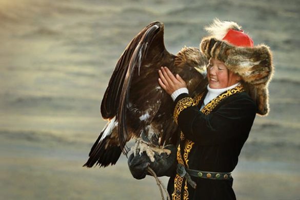 La Jeune Fille et son aigle